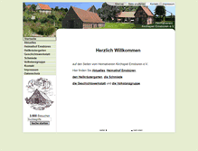 Tablet Screenshot of heimatverein-emsbueren.de